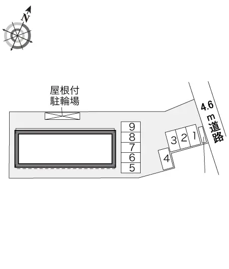 ★手数料０円★川越市小堤　月極駐車場（LP）